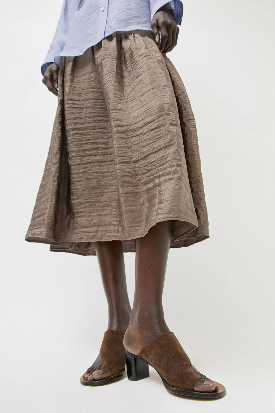 ATP Atelier Rosate in Walnut Suede - Image 3