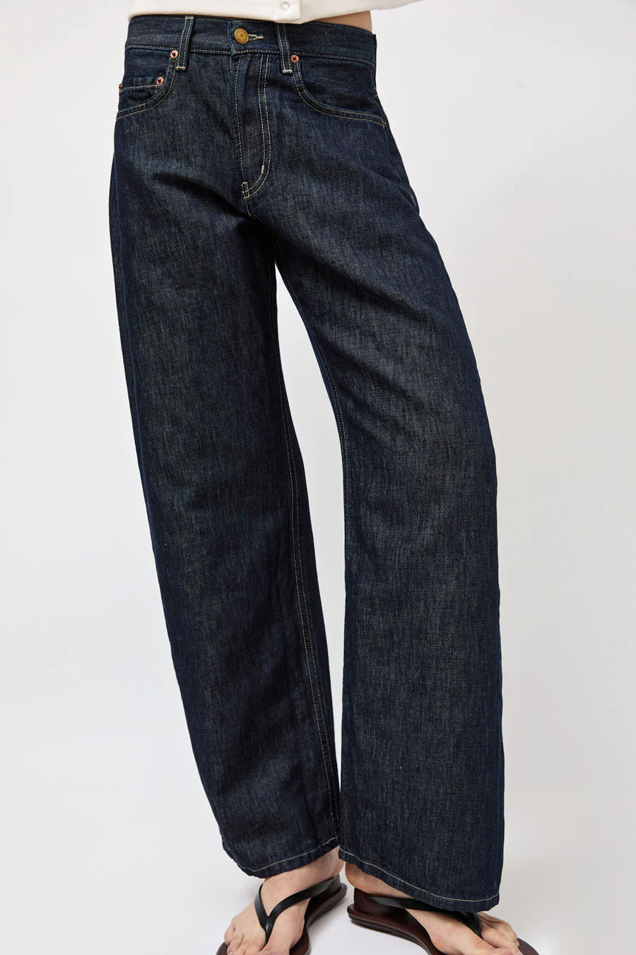 B Sides Floppy Jean in Indigo Rinse - Image 3