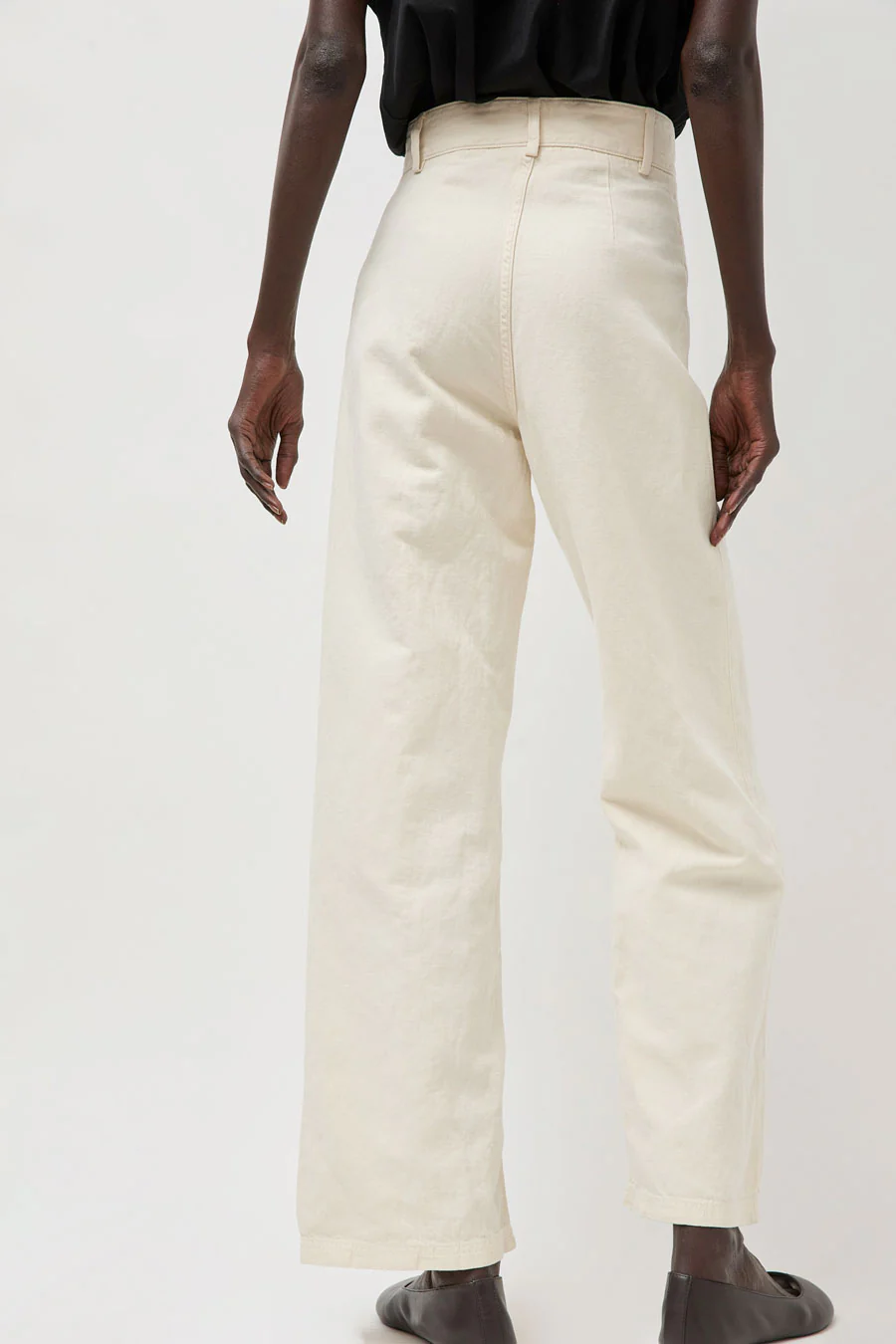 Baserange Navalo Pants in Undyed - Image 4
