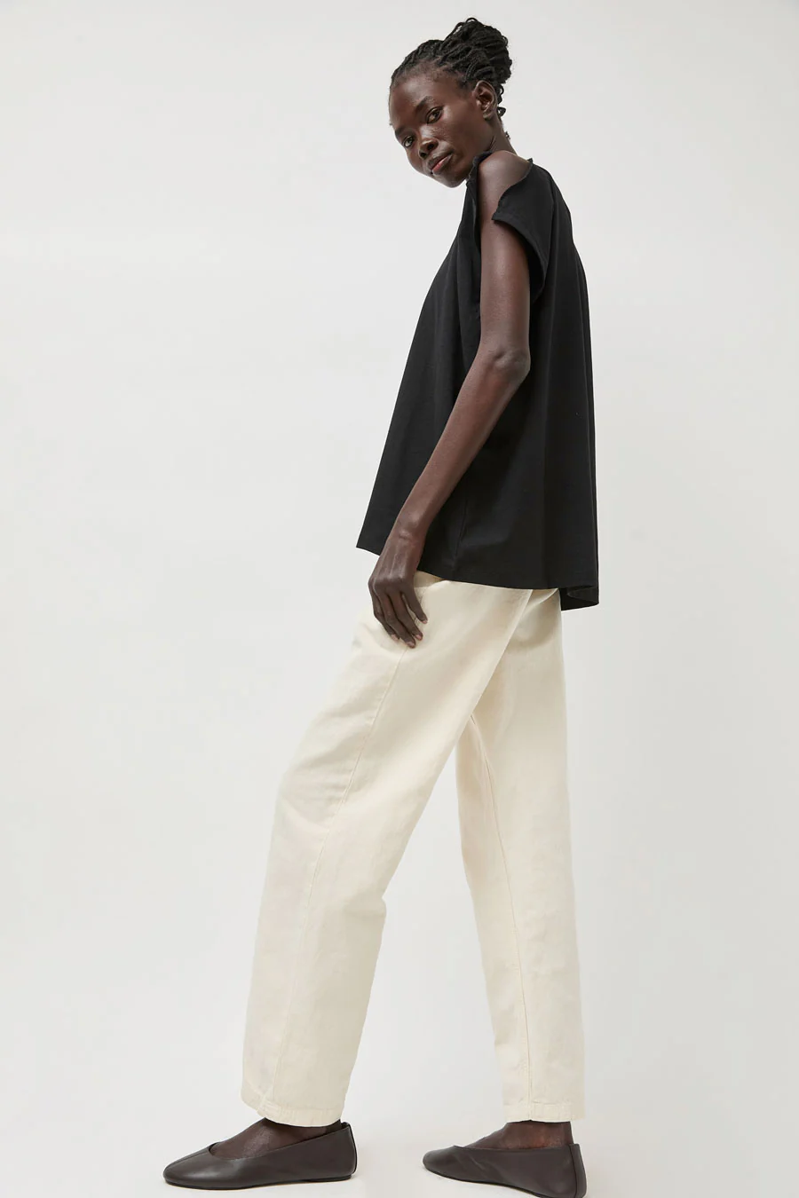 Baserange Navalo Pants in Undyed - Image 5