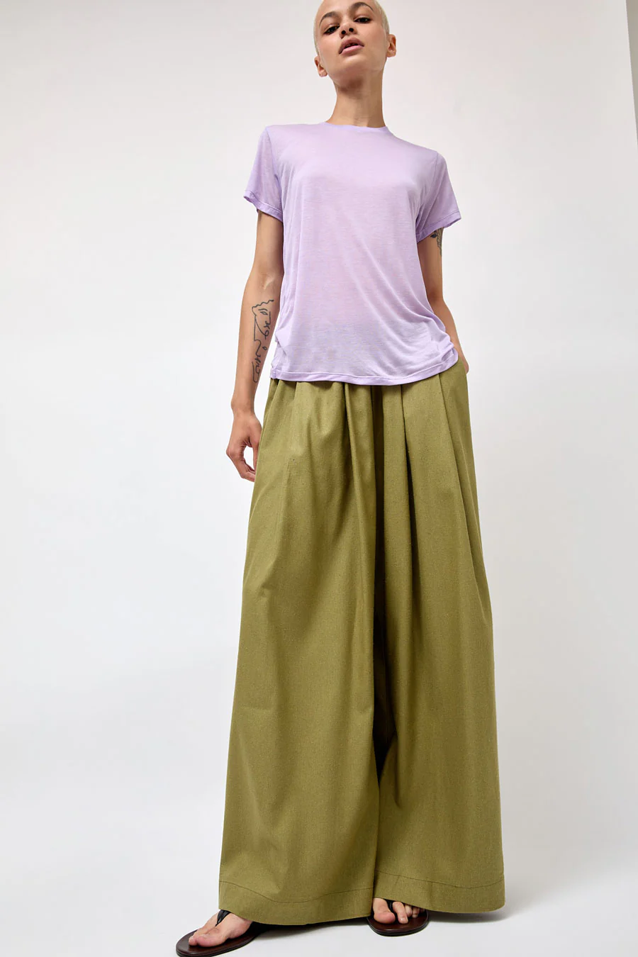 Baserange Tee Shirt in One Purple - Image 6
