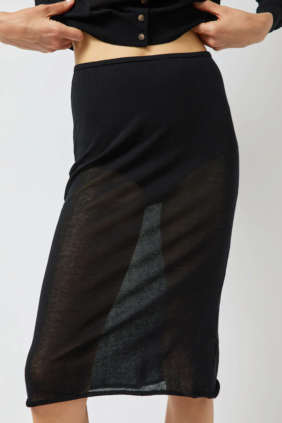 Ciao Lucia Faye Skirt in Black - Image 3