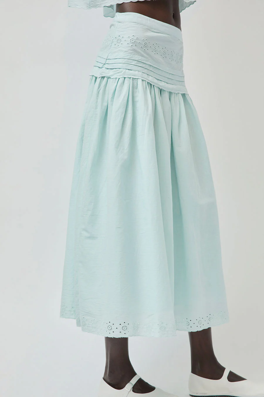 Ciao Lucia Irati Skirt in Baby Blue - Image 4