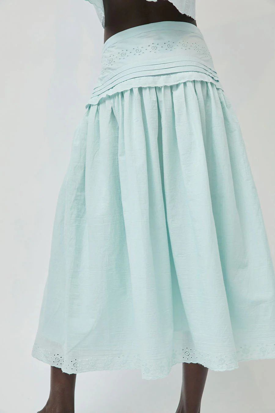 Ciao Lucia Irati Skirt in Baby Blue - Image 5