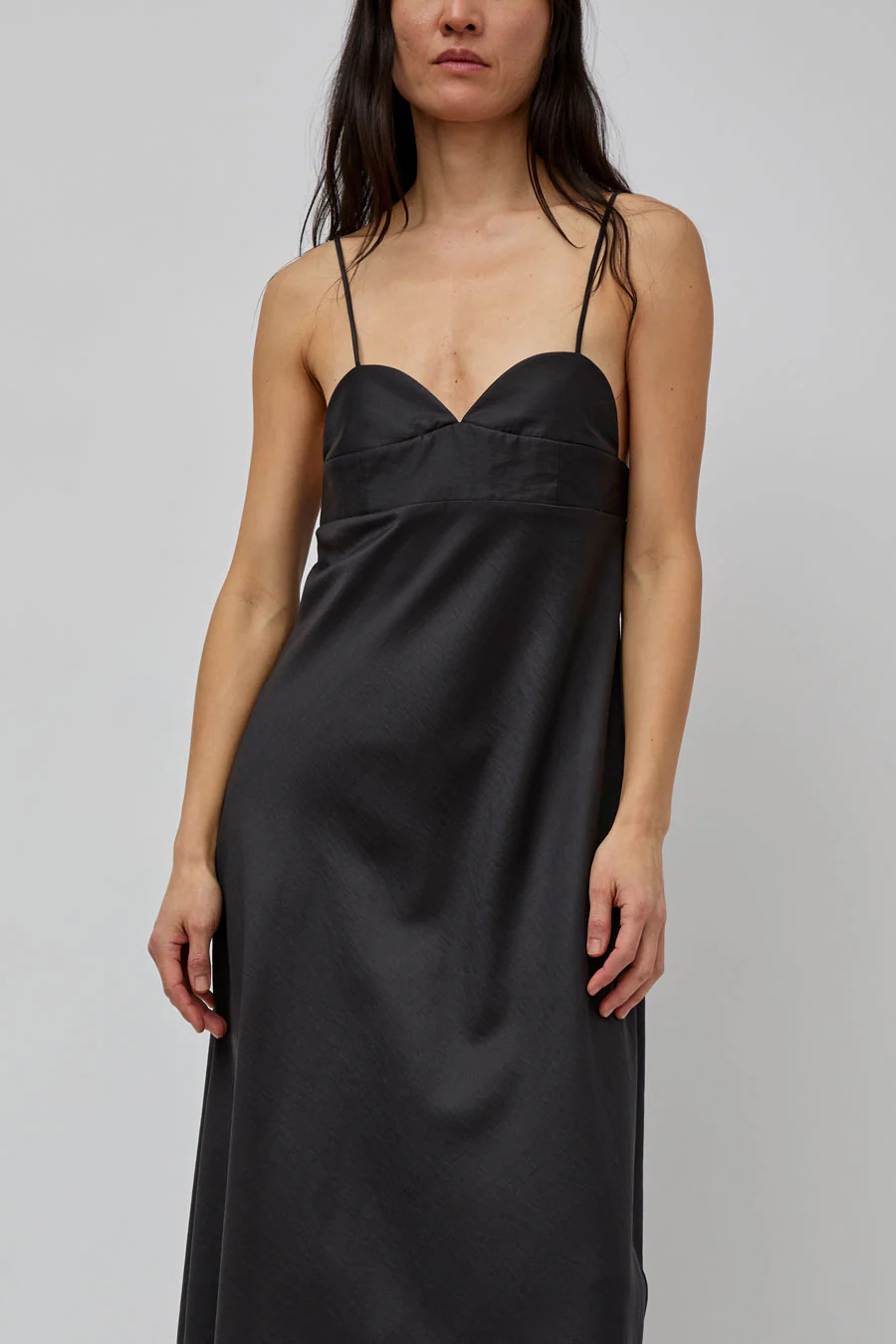CORDERA Heart-Shaped Dress in Espresso - Image 3