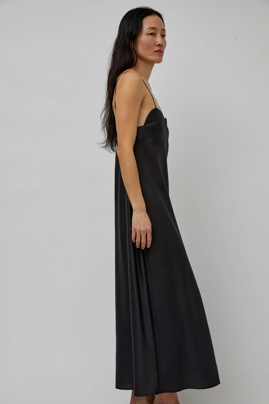 CORDERA Heart-Shaped Dress in Espresso - Image 4