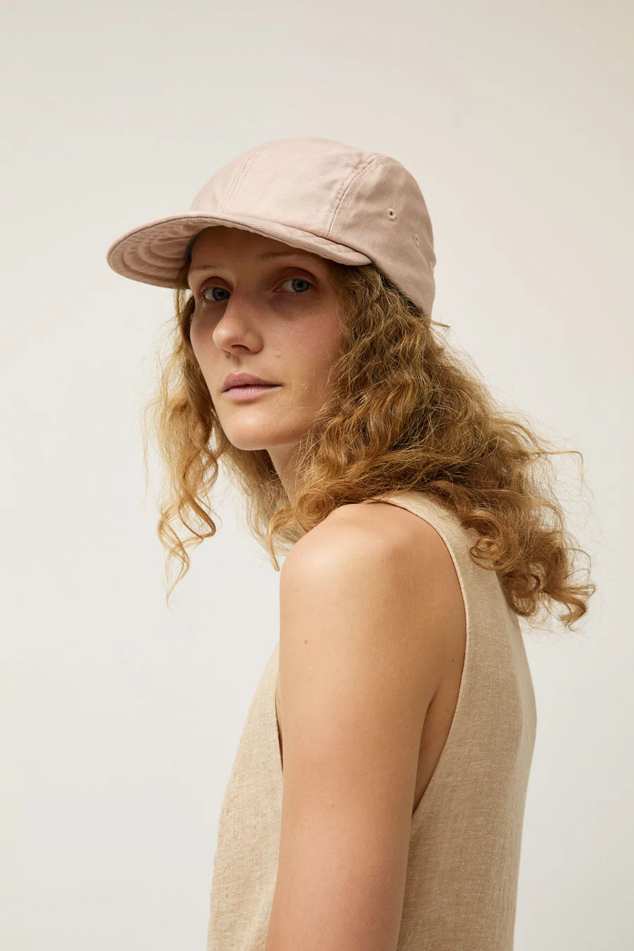 DECHO Mill Drill Fishing Cap in Light Pink - Image 3