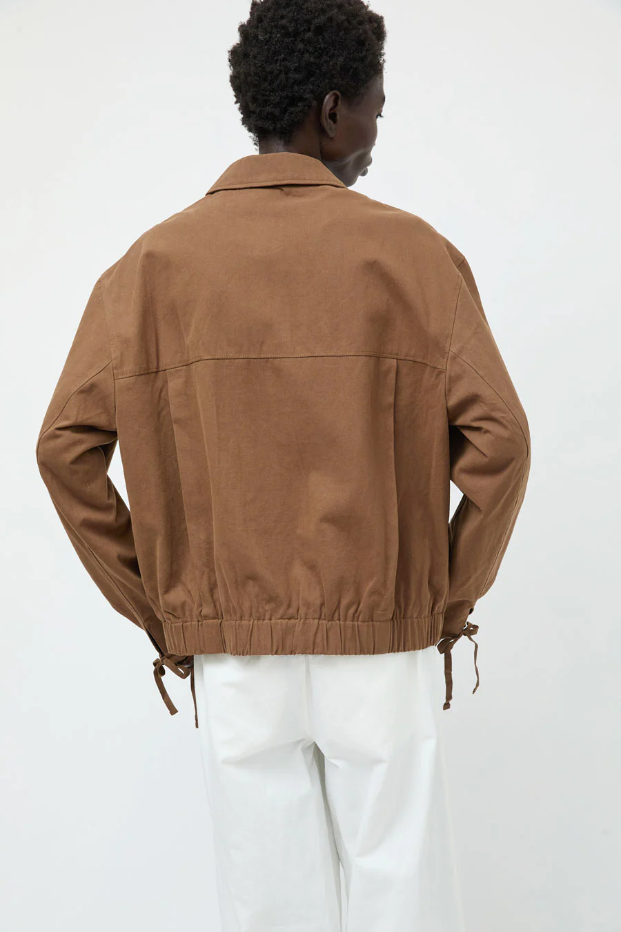 Deiji Studios Button Up Jacket in Brown - Image 5