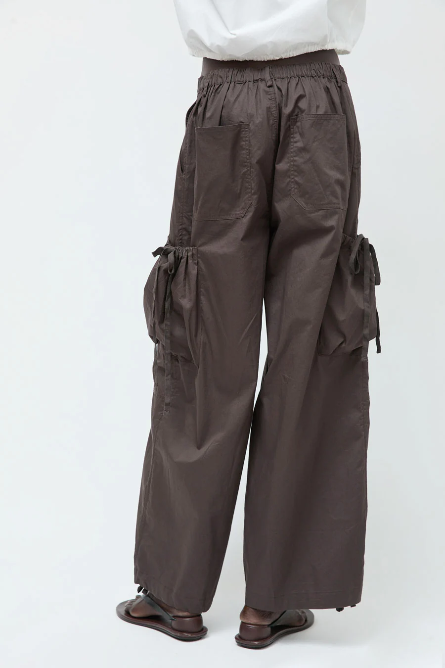 Deiji Studios Cargo Pant in Carob - Image 5