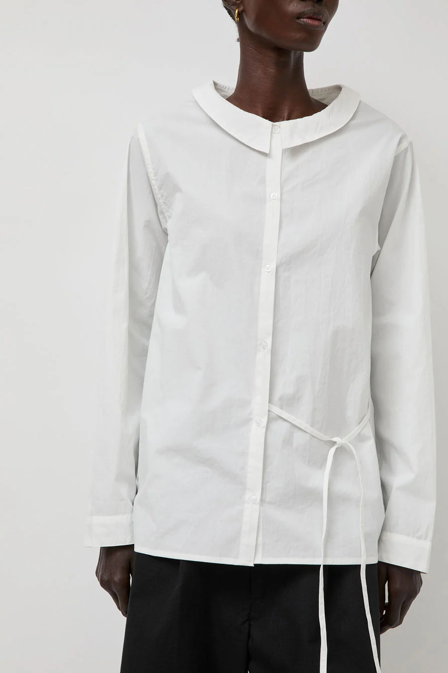 Deiji Studios Left Shirt in White - Image 3