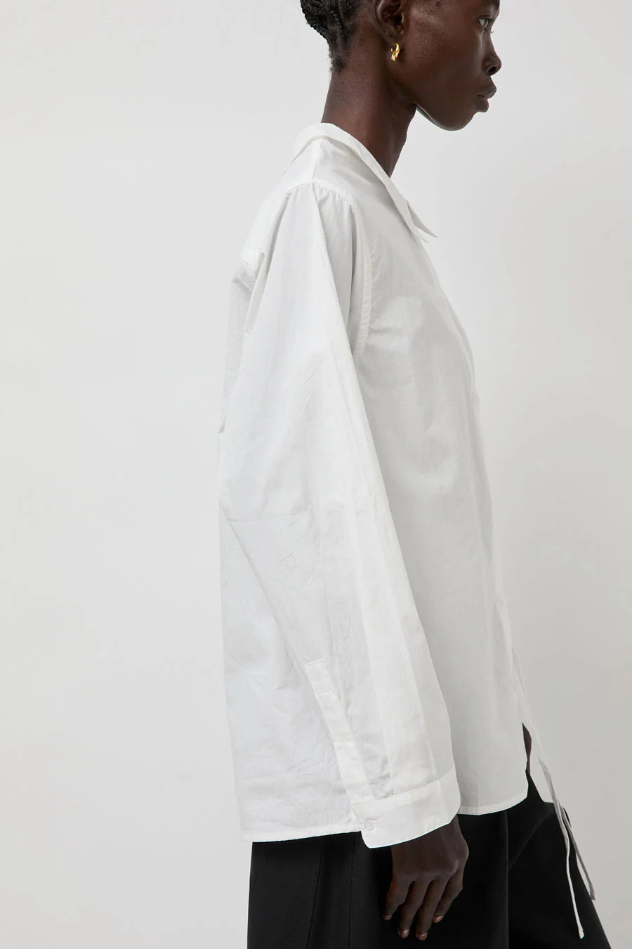 Deiji Studios Left Shirt in White - Image 4