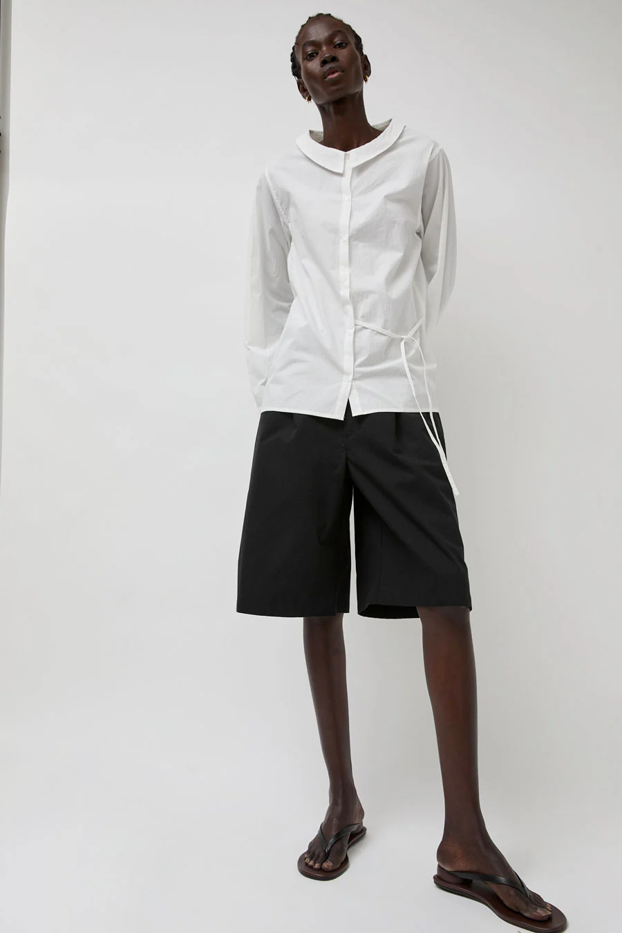 Deiji Studios Left Shirt in White - Image 6