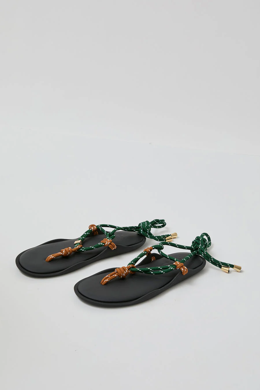 Flòwze Flò Twin Sandal in Forest Green and Hazelnut - Image 5