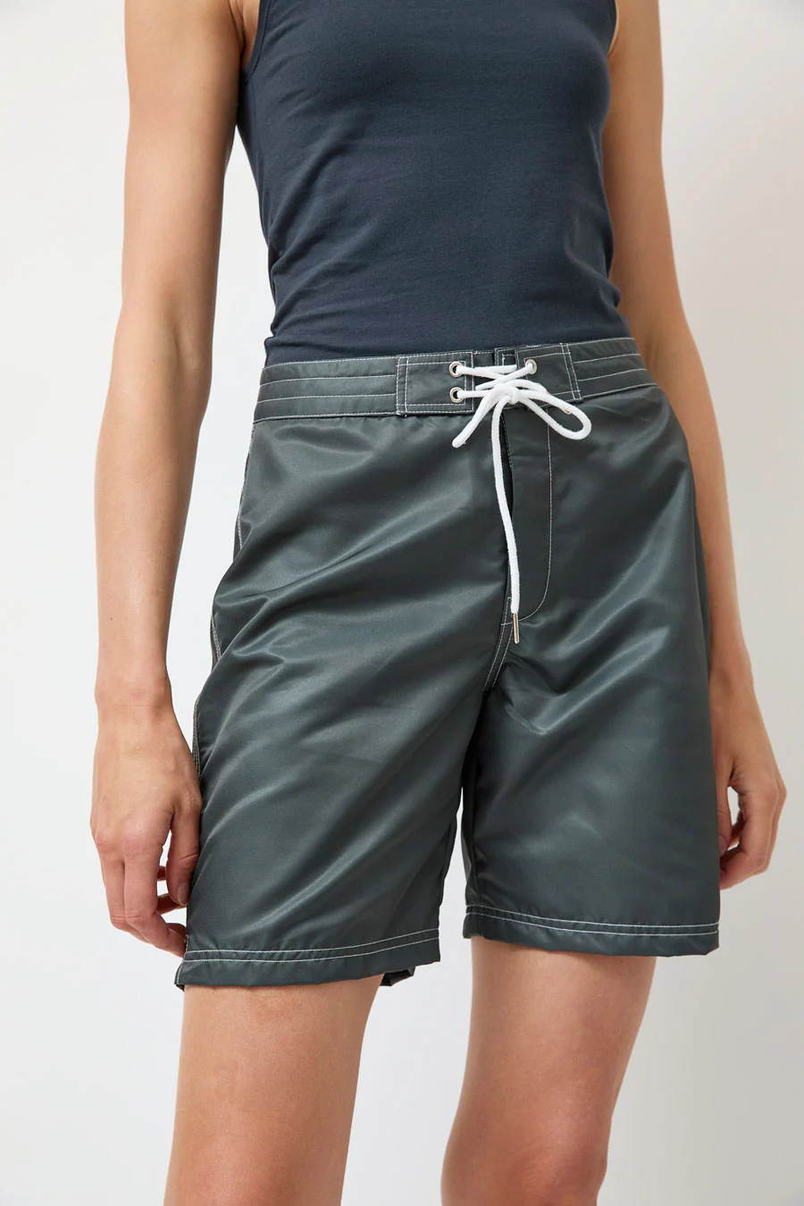 Hakea Long Board Shorts in Gunmetal - Image 3