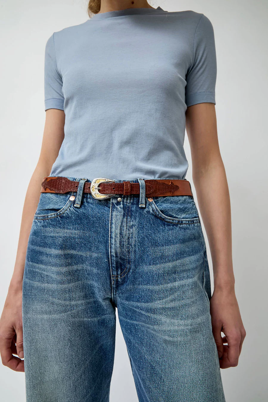 Herbert Frere Soeur La Boston Belt in Camel and Batiste - Image 3
