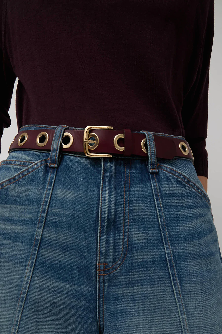Herbert Frere Soeur La Grande Keller Belt in Bordeaux - Image 4