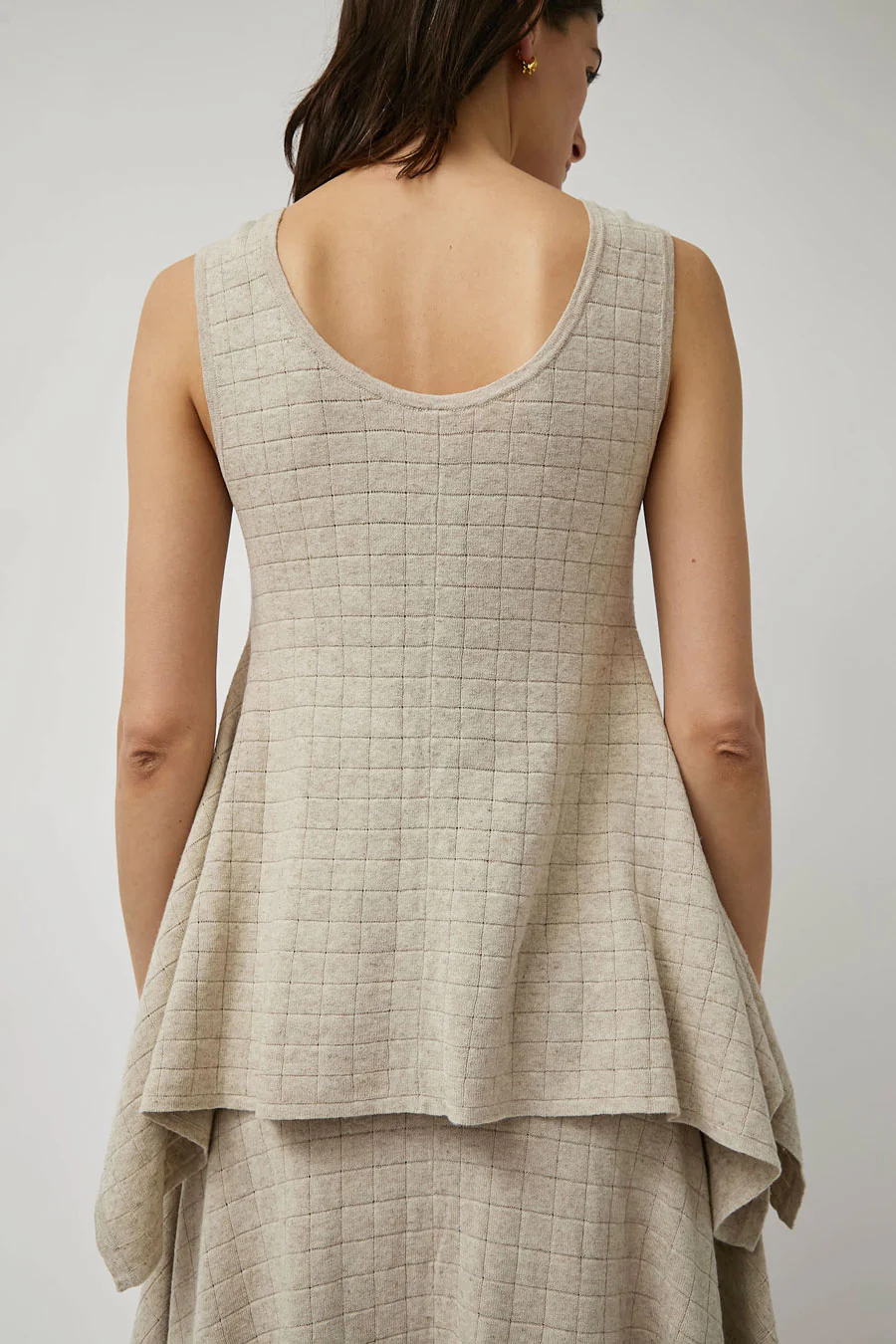 Lauren Manoogian Planes Tank in Flax - Image 5