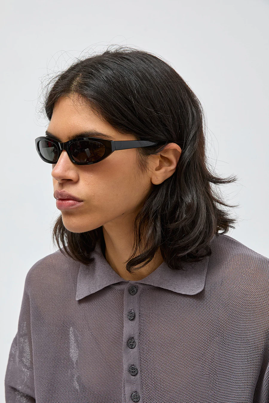 Monokel Miles Sunglasses in Black - Image 4