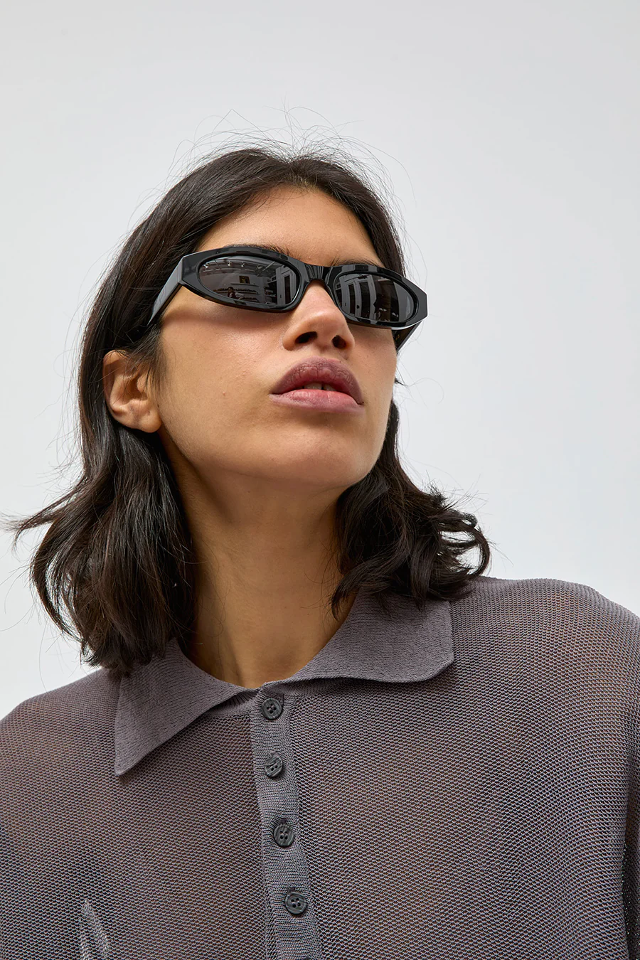 Monokel Miles Sunglasses in Black - Image 5