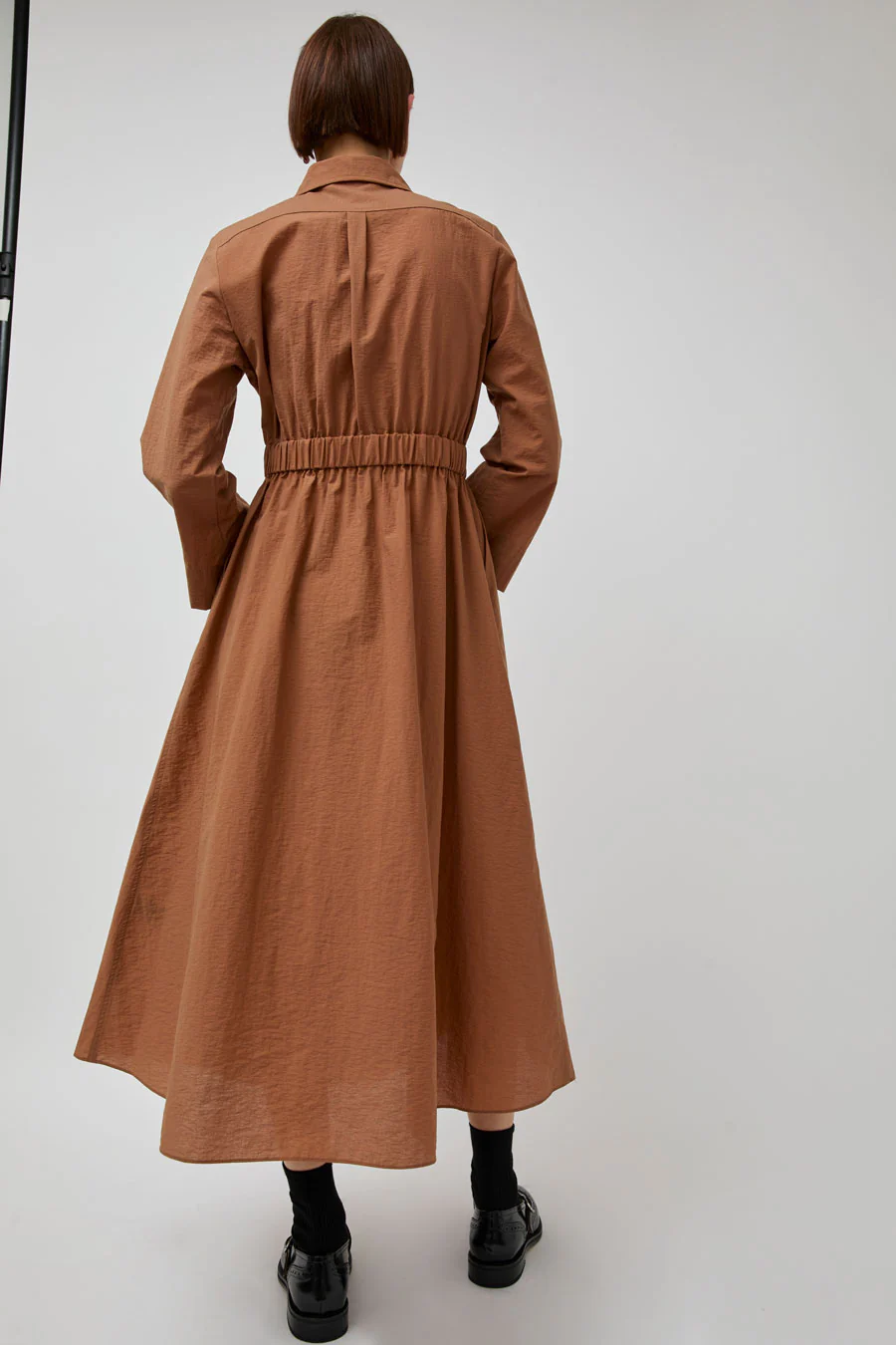 No.6 Crosby Dress in Tan - Image 5