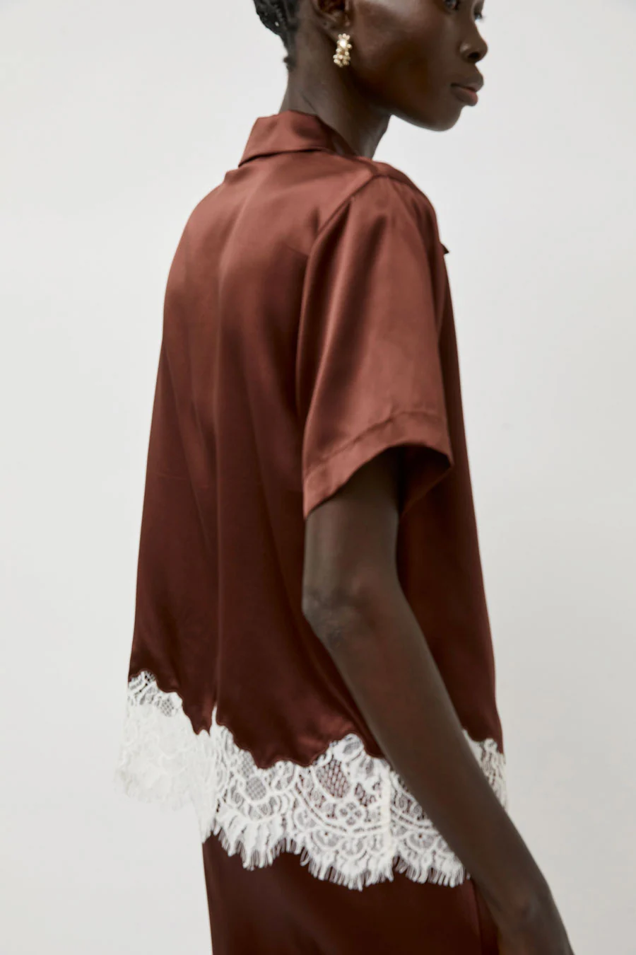 No.6 Kula Shirt in Rust - Image 3