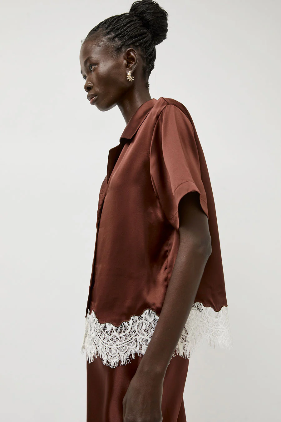 No.6 Kula Shirt in Rust - Image 4