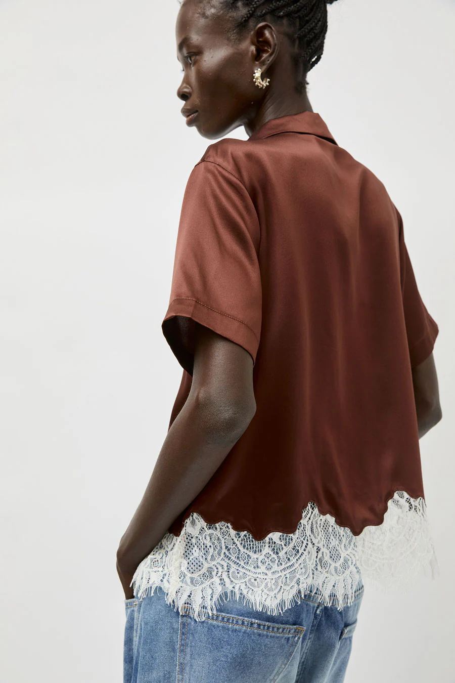 No.6 Kula Shirt in Rust - Image 5