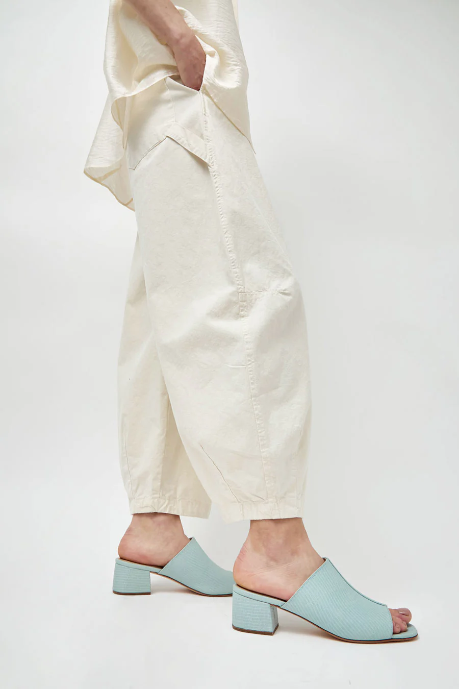 No.6 Leah Sandal in Sky Lizard - Image 2