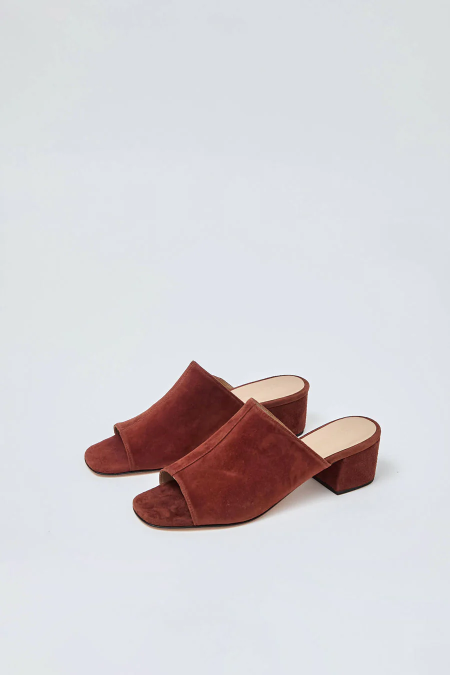 No.6 Leah Sandal in Syrup Suede - Image 2