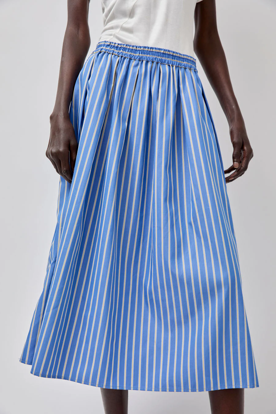 No.6 Mel Skirt in Eton Stripe - Image 3