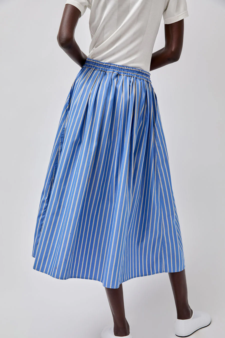 No.6 Mel Skirt in Eton Stripe - Image 5