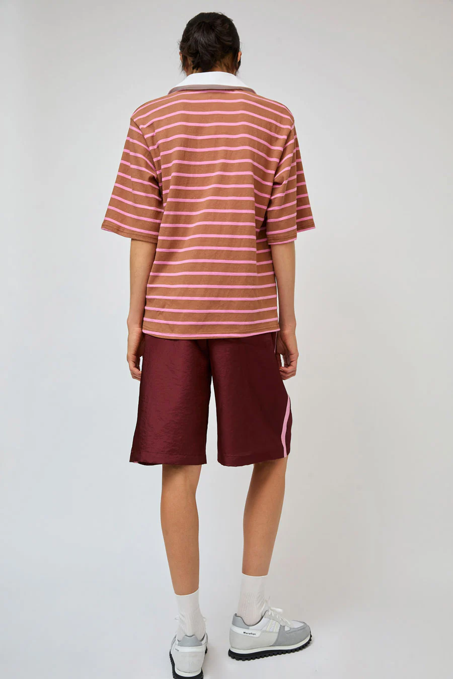 No.6 Milos Top in Tan Stripe - Image 7