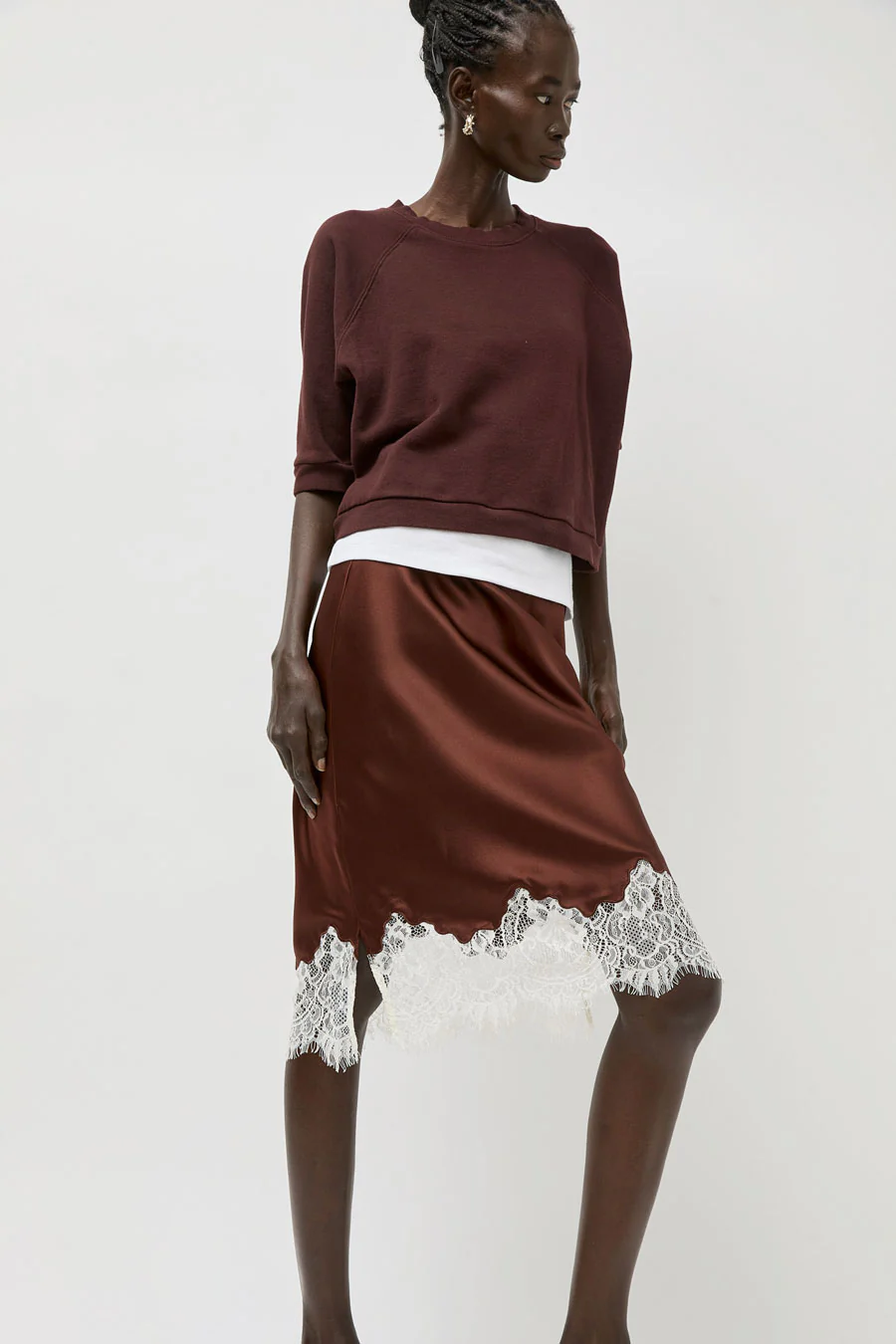 No.6 Reina Skirt in Rust - Image 6