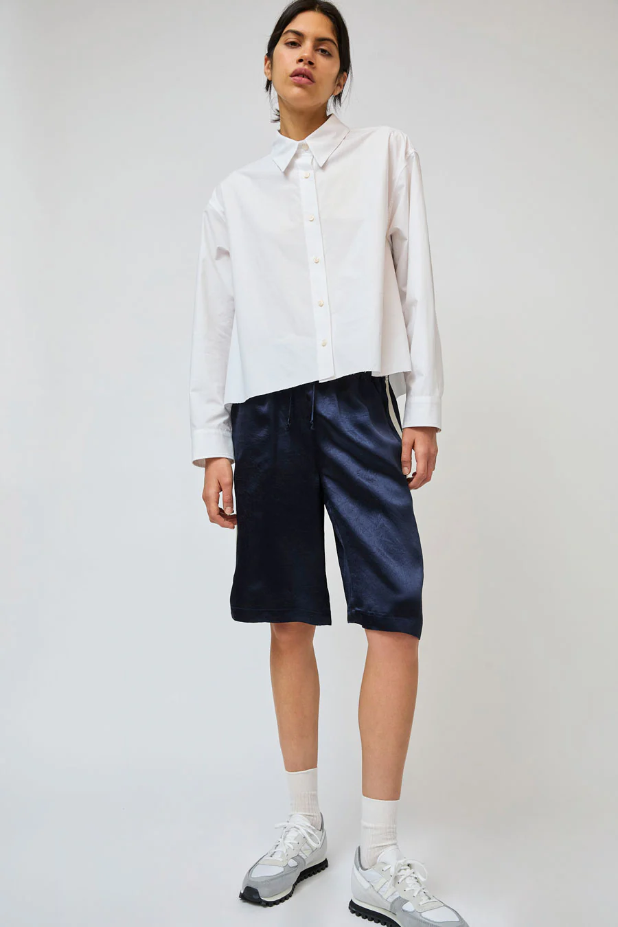 No.6 River Shirt in White - Image 5