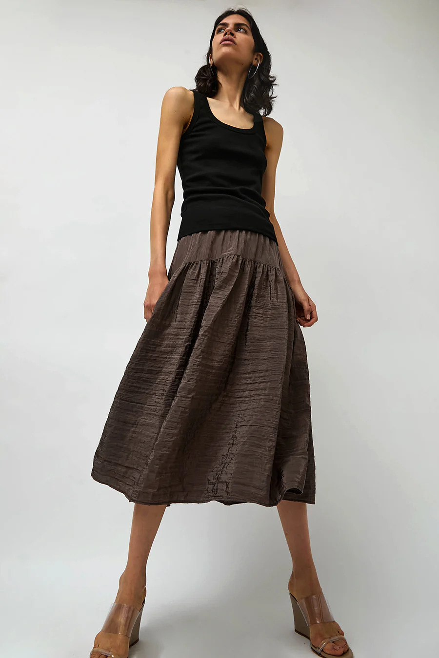 No.6 Sophia Skirt in Slate