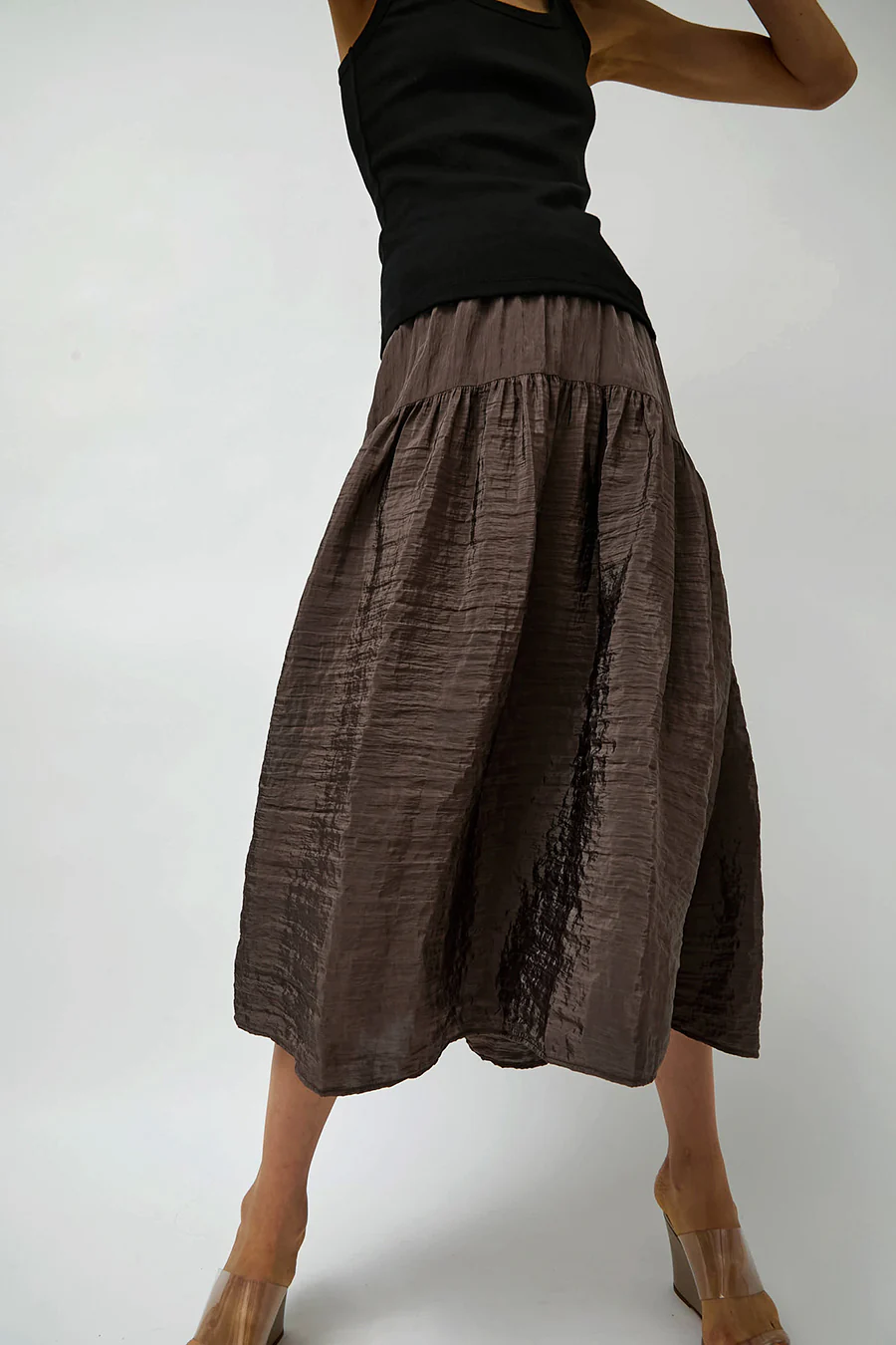 No.6 Sophia Skirt in Slate - Image 3