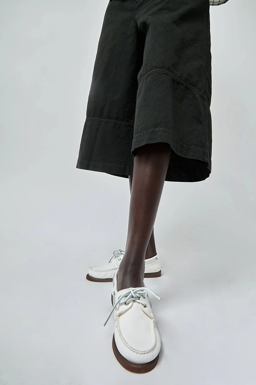 Paraboot Barth Boat Shoe in Cerf Blanc - Image 3