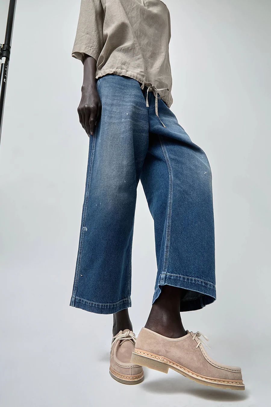 Paraboot Mirabelle Derby in Velours Gres - Image 3