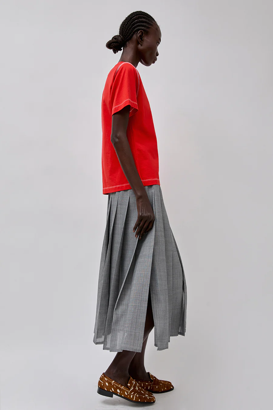 Roseanna Virna Jupe in Gris - Image 5