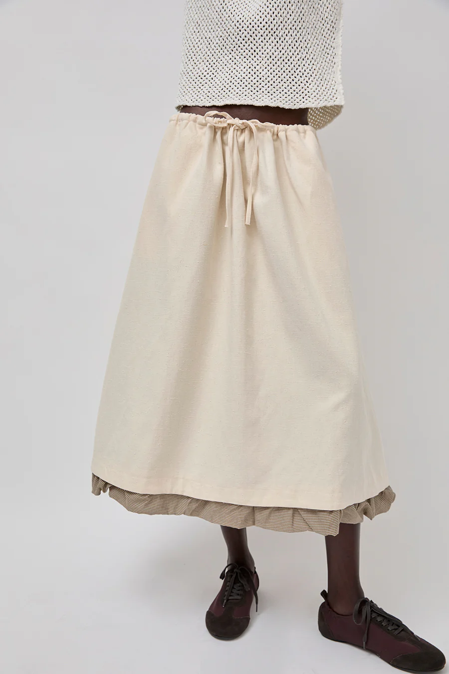 RUS Foso Skirt in Chalk - Image 3