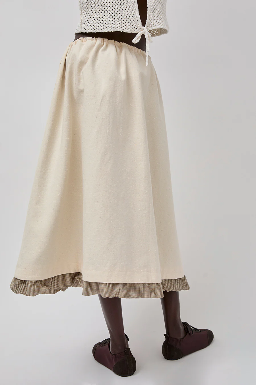 RUS Foso Skirt in Chalk - Image 4