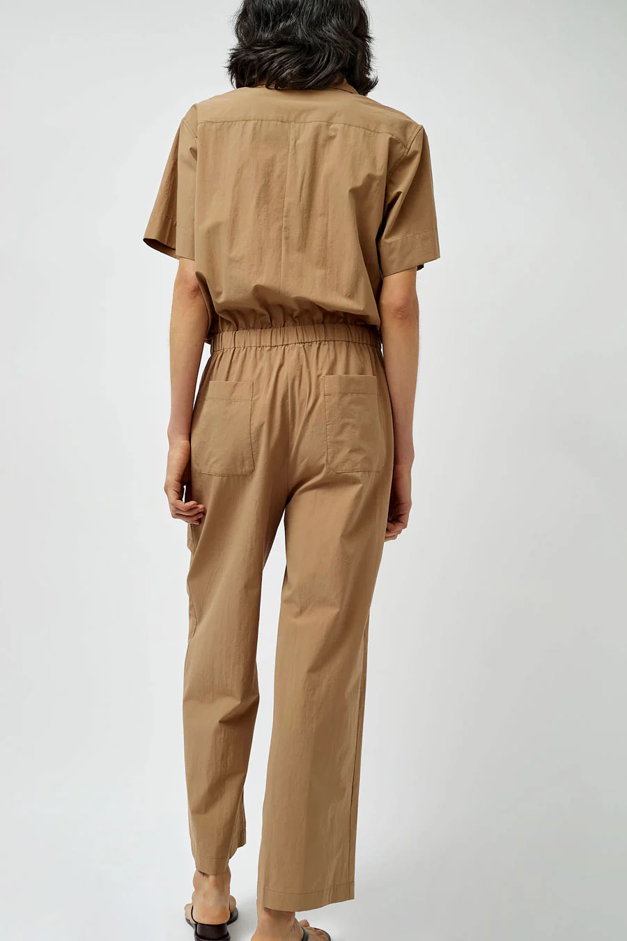 Sayaka Davis Coverall in Tan Brown - Image 5