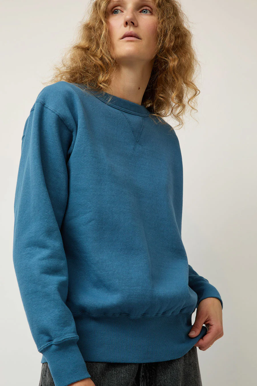 Sunray Laniakea Crew Neck Sweatshirt in Teal - Image 3
