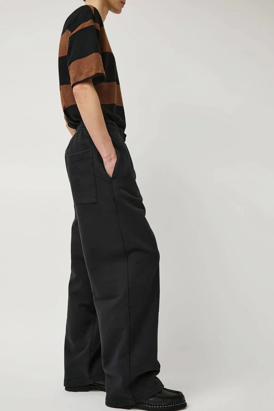 YMC Axel Track Pant in Black - Image 4