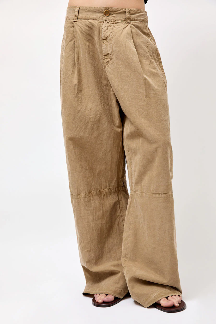 YMC Dropout Trouser in Taupe - Image 3