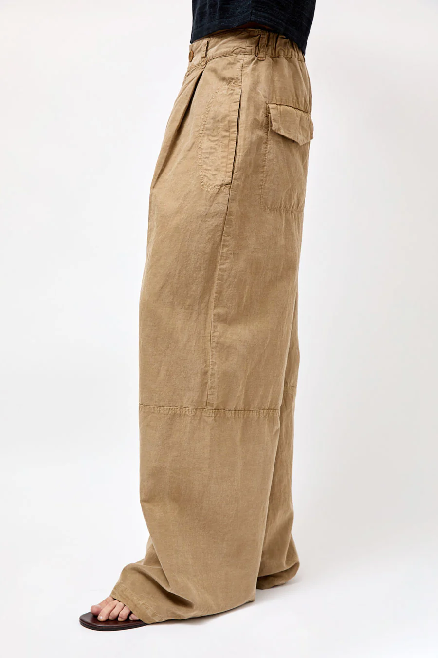 YMC Dropout Trouser in Taupe - Image 5