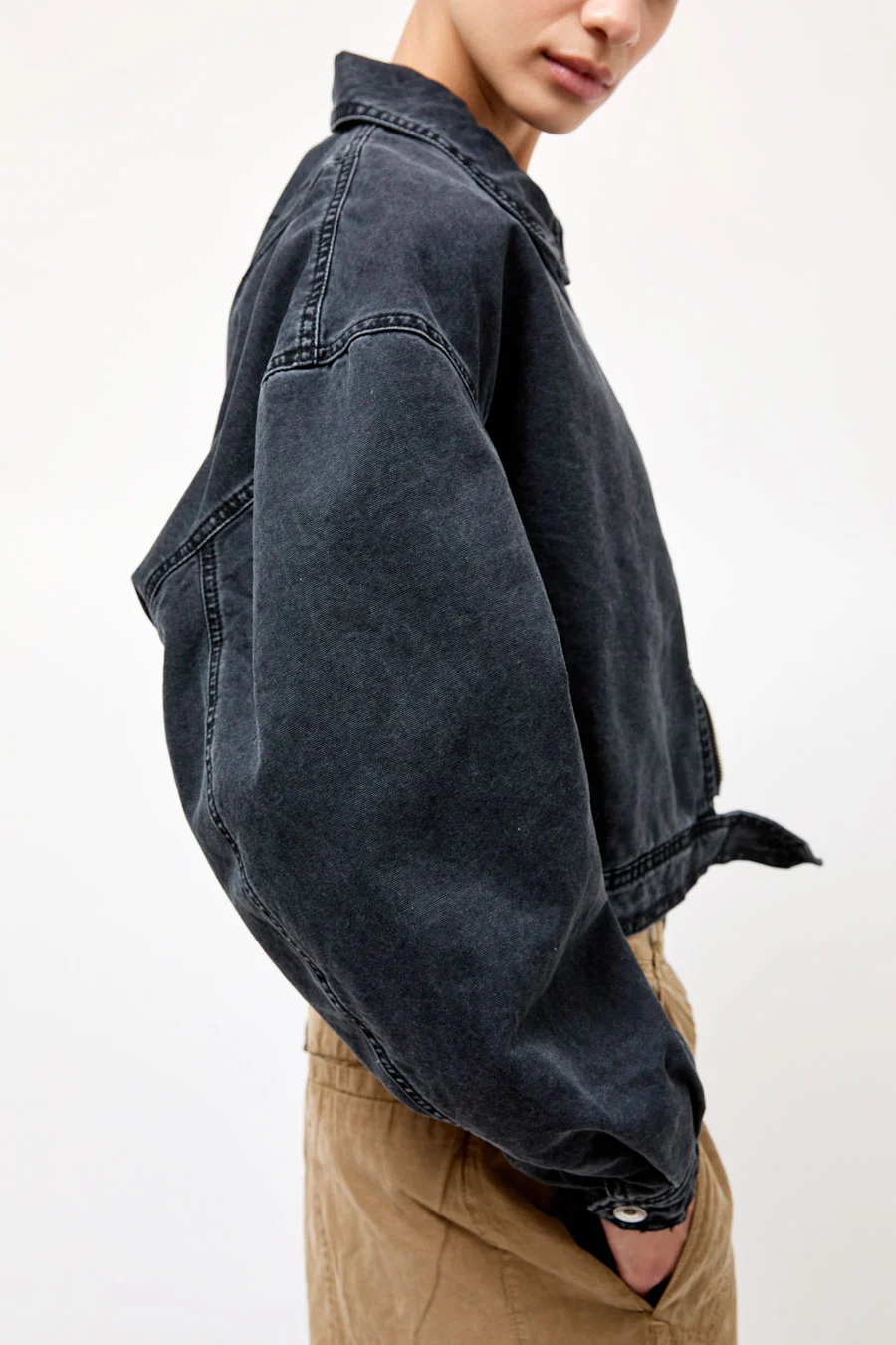 YMC Spencer Jacket in Charcoal - Image 4