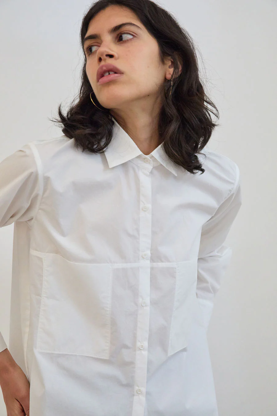 Zii Ropa Cloe Shirt in White - Image 3