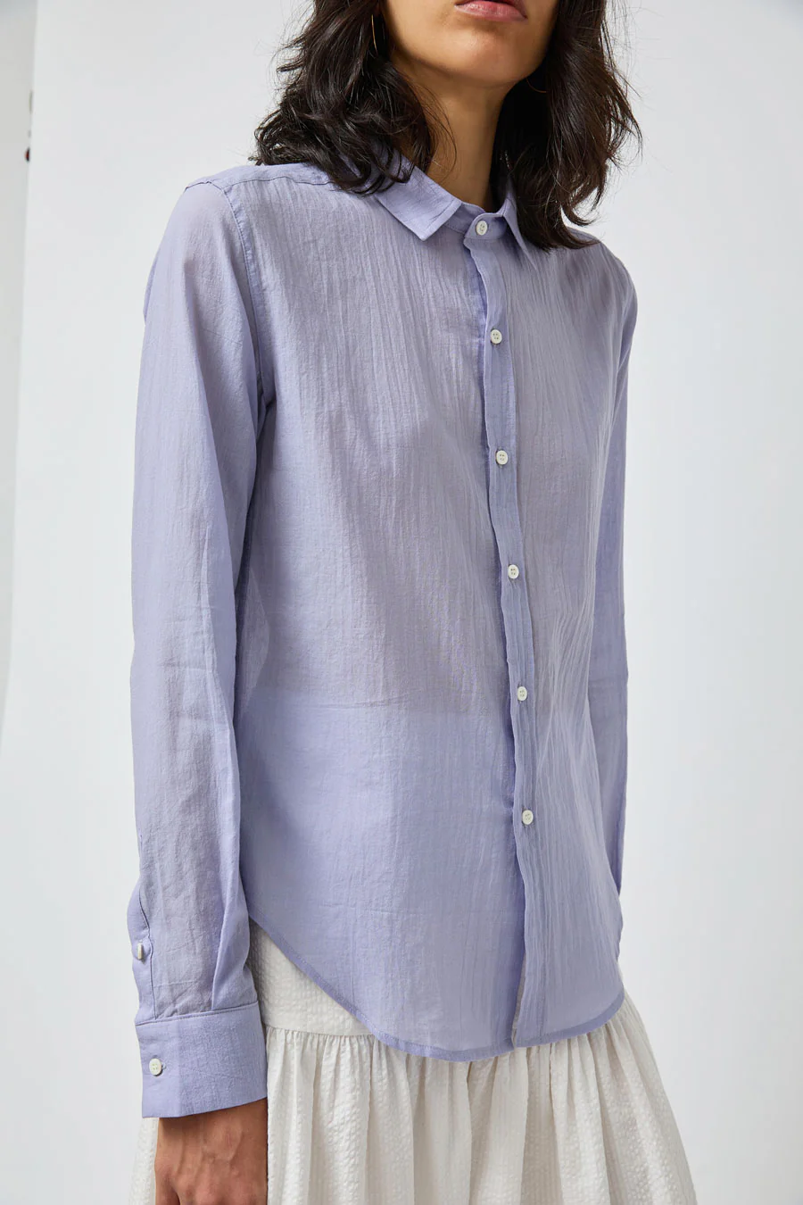 Zii Ropa Jil Shirt in Powder - Image 5