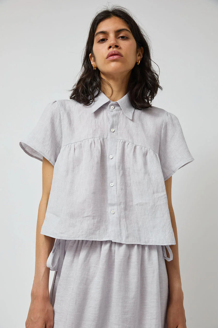 Zii Ropa Lucia Top in Lilac